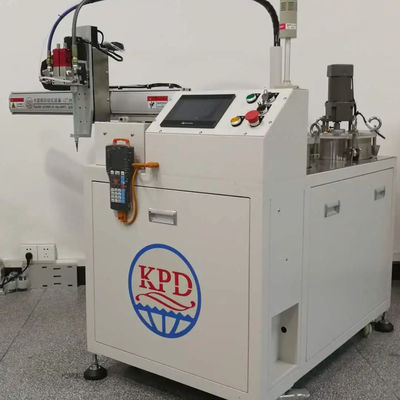 Machine à faire des pots de mélange de résine époxy de silicone à remplissage adhésif à deux composants