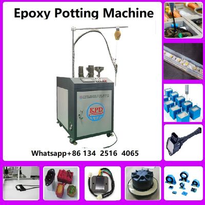 Machine à résine époxy à deux composants machine à verser distributeur d'époxy pistolet portatif