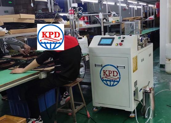 Ab machine de distribution et de mise en pot de résine époxy pour la précision des capteurs électroniques