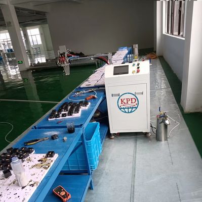 Ab machine de distribution et de mise en pot de résine époxy pour la précision des capteurs électroniques