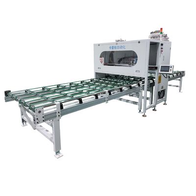 Machine adhésive à deux composants pour les nid d'abeille en aluminium et en thermoplastique