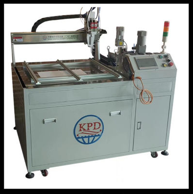 Machine à mélanger et à mettre en pot de composés de coulée AB à 2 composants pour l'étanchéité ou la mise en pot