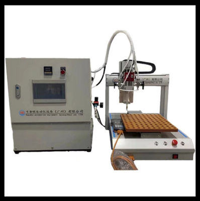 Machine à mélanger et à mettre en pot de composés de coulée AB à 2 composants pour l'étanchéité ou la mise en pot