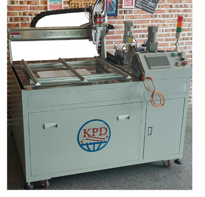 Machine de mélange et de mise en pot de caoutchouc liquide en silicone à deux parties pour la mise en pot de module électronique