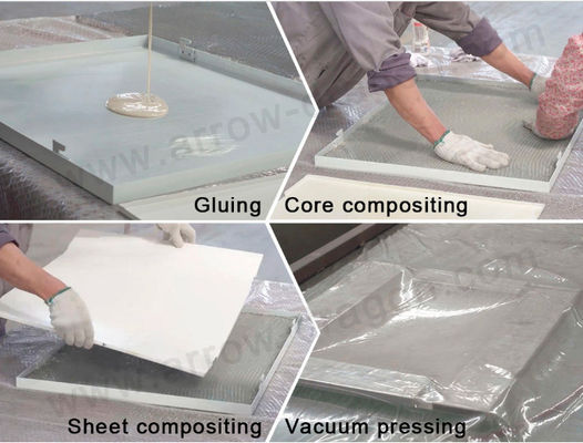Machine de revêtement de couverture de coating de colle pour panneaux MgO personnalisables
