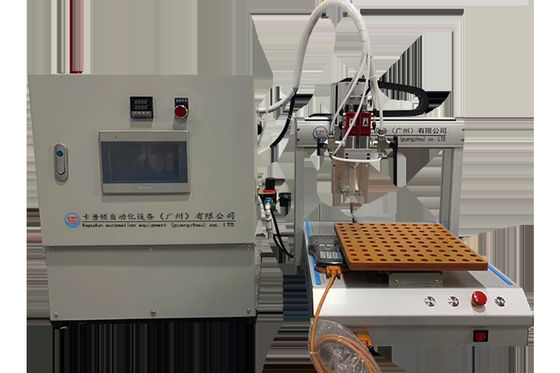 Machine de mise en pot de colle AB de petite taille