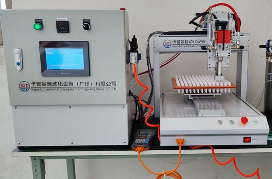 Machine de mise en pot de colle AB de petite taille