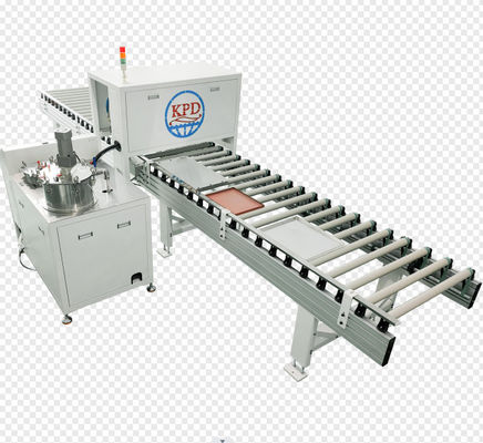 550 kg Poids 2 pièces de revêtement époxy diffusant machine de pulvérisation de pot pour panneau composite en aluminium