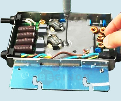 Dispensateur de colle AB semi-automatique avec machine de mise en pot de colle de mélange statique et dynamique