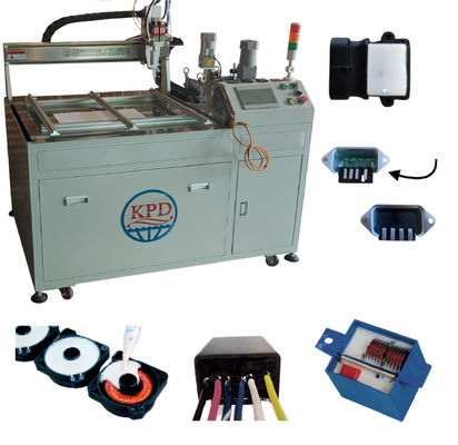 Machine de mise en pot de colle UV pour la coulée de remplissage à la résine époxy 2K AB
