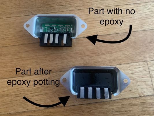 3 axes 2K AB Dispenser de colle en silicone époxy PU