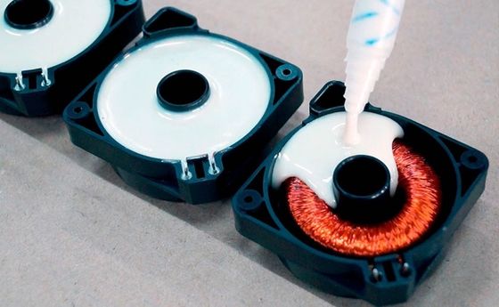 3 axes 2K AB Dispenser de colle en silicone époxy PU