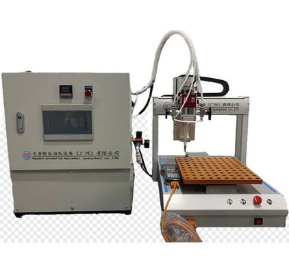 Machine à coller en résine époxy semi-automatique pour petits bureaux