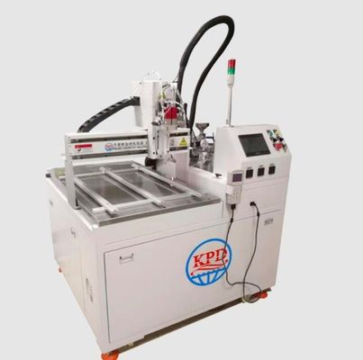 Dispensateur automatique de colle CNC à vis à 3 axes monté sur le sol à résine époxy UV