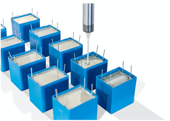 Dispensateur automatique de colle CNC à vis à 3 axes monté sur le sol à résine époxy UV