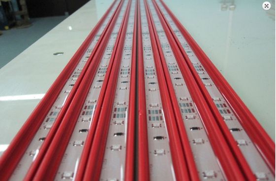 Machine à distribuer de la colle à lumière LED avec panneau de nid de miel