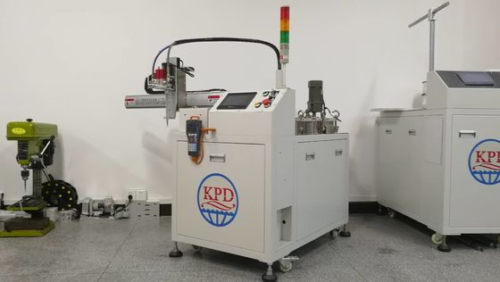 Machine de remplissage de mélange de colle en silicone de résine époxy AB pour la distribution de pots