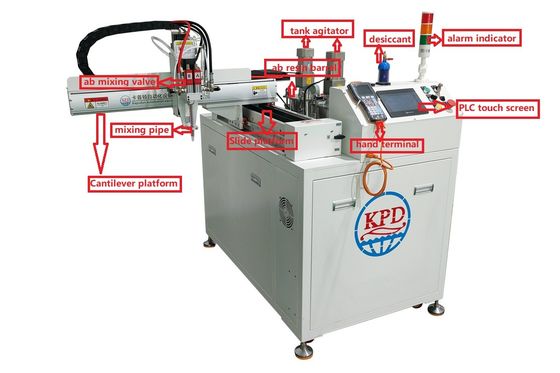 Machine de pontage à deux composants personnalisée pour pièces électroniques dans l'industrie automobile
