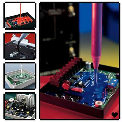 2 composants Epoxy Silicone Uréthane Machine de mise en pot Mètre Machine de distribution de mélange
