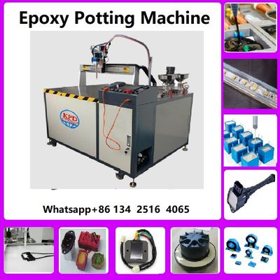 Machine à distribuer des composés de silicone en pot à conduction thermique pour l'époxy AB
