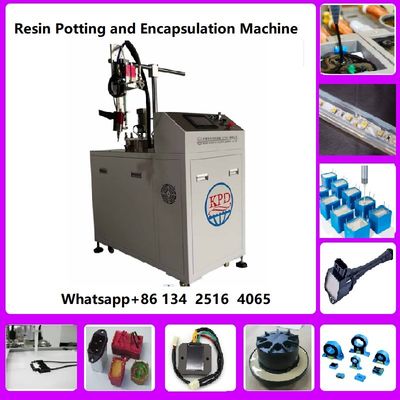 AB Système de mélange adhésif d'étanchéité Potting Machine de remplissage de pots 2 composants Machine de distribution AB Dispenser de mélangeur de colle
