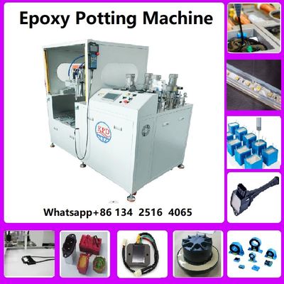Machine de mesure de mélange et de distribution de résine PU Système de dosage dynamique de polyuréthane 2 composants Mach de résine époxy de silicone