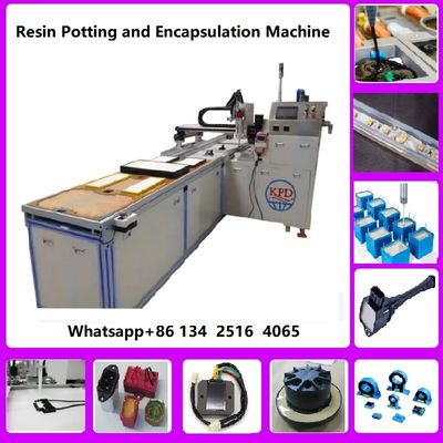 Machine de mise en pot de résine époxy adhésive auto PU Dispenser de colle à deux composants Dispenser de remplissage Dispenser de colle Dispenser machine