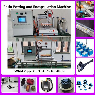 AB machine de distribution de mélange de colleur, machine automatique de mise en pot de colle pour conducteur LED machine automatique de mise en pot de résine époxy