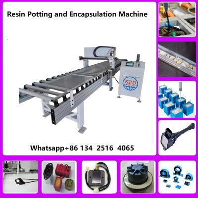 AB Machine de distribution de liquide en époxyde de silicone machine de distribution de colle à quatre axes machine de distribution de colle à quatre axes machine de distribution de colle rotative