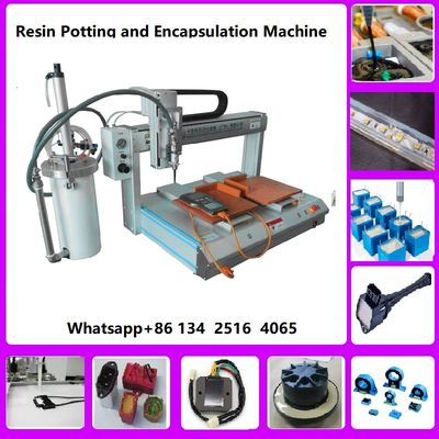 Machine de distribution automatique de colle à base d'époxy résine de silicium gel liquide