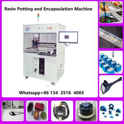 Machine de mise en pot de résine époxy adhésive auto PU Dispenser de colle à deux composants Dispenser de remplissage Dispenser de colle Dispenser machine