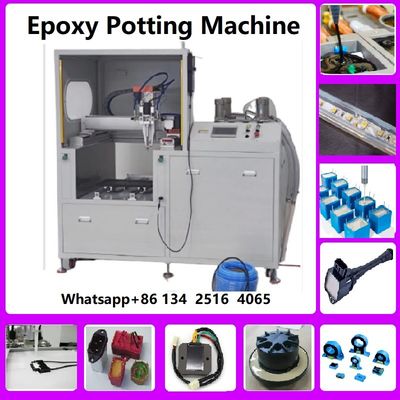 Machine de mise en pot de résine époxy adhésive auto PU Dispenser de colle à deux composants Dispenser de remplissage Dispenser de colle Dispenser machine