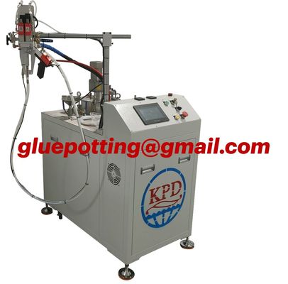 3 axes CNC AB Partie Epoxy Resin Potting Machine Machine de mesure 2k Système de dosage distributeur d'étiquettes adhésives machine automatique