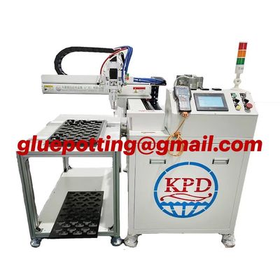 Machine de distribution d'époxy PU 3D autocollant Epoxies machine à dôme de haute efficacité ligne de production de fabrication