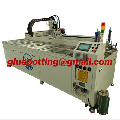 Machine de distribution automatique de mélange à deux composants à LED à injection de colle thermiquement conductrice AB