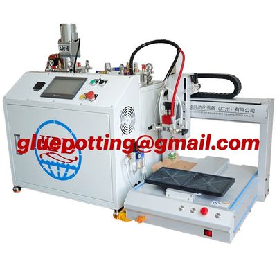 Machine de pulvérisation de colle automatique Machine de distribution de résine époxy CNC 2 pièces Machine époxy silicone polyuréthane époxy