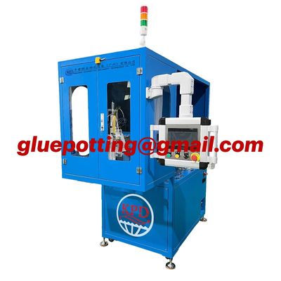 Automatique électrique à deux composants adhésif de remplissage de la résine époxy de silicone mélangeant Ab machine de mise en pot de colle