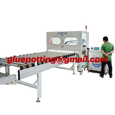 Machine de pompage de colle AB haute performance avec système de convoyeur distributeur automatique